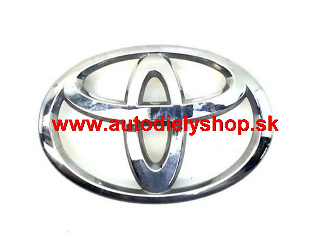Toyota AYGO 09/05- Predný znak TOYOTA ORIGINÁL