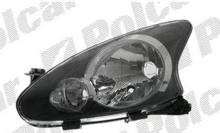 Toyota AYGO 09/05- predné svetlo H4 el.s motorčekom ľavé /TYC/