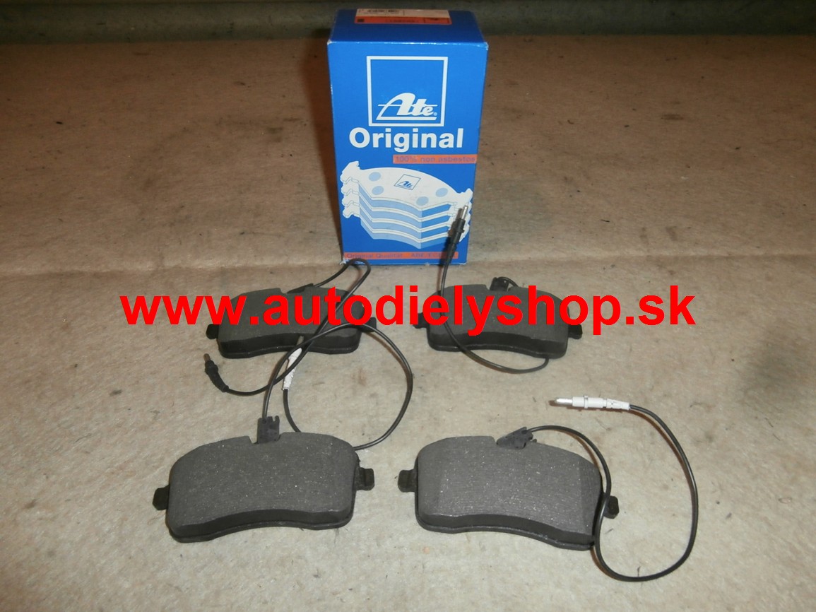 Peugeot 407 5/04- predné platničky Sada / ATE / 131,4mm