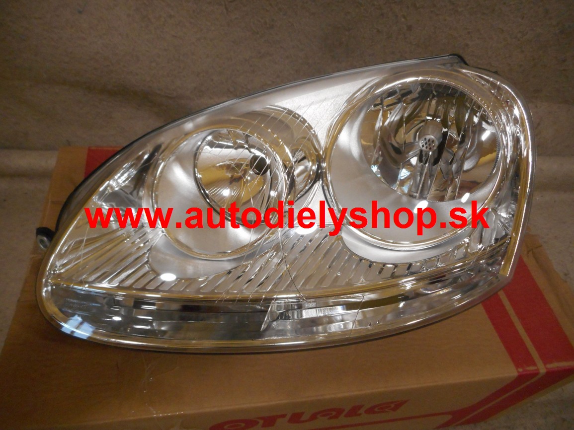 VW GOLF V KOMBI 09/05-09/10 svetlo H7+H7 ľavé