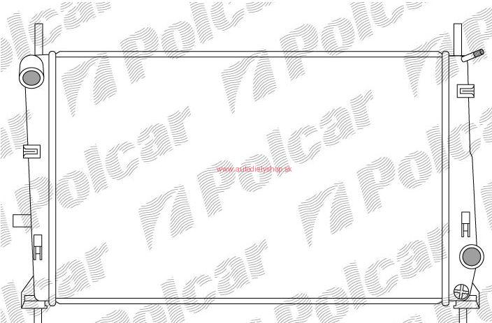  Ford Mondeo 3/93-9/96 chladič vody 1,8TD - 2,5i 