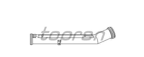 Seat Inca 7/95-6/03 potrubie chladiacej kvapaliny /TOPRAN/