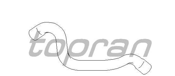 Seat Inca 7/95-6/03 hadica chladenia hore /TOPRAN/