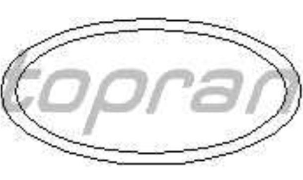 VW GOLF V KOMBI 09/05-09/10  tesniaci krúžok skrutky chladiča /TOPRAN/