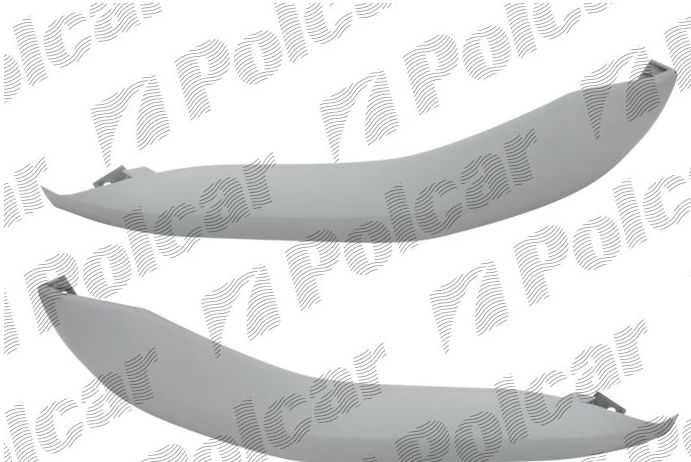 Citroen C2 9/03- spojler predného nárazníka sada L+P spodný /PRE VTR/VTS/