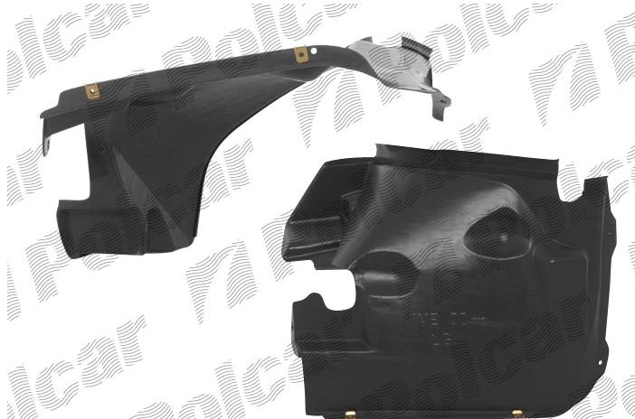 Iveco DAILY 5/99-5/06 predný podblatník ľavý /STREDNÁ ČASŤ/