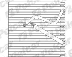 VW GOLF V 8/03- výparník klimatizácie / pre všetky typy