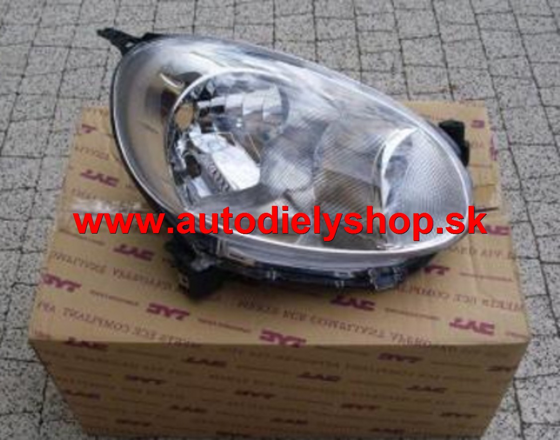 Nissan MICRA K13 2010- predné svetlo H4 el.bez motorčeka pravé /TYC/