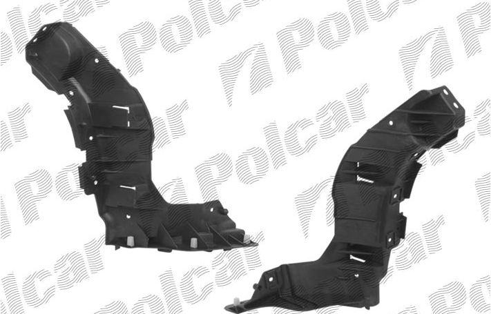 Seat IBIZA, CORDOBA 5/06-4/08 vonkajší držiak zadného nárazníku ľavý