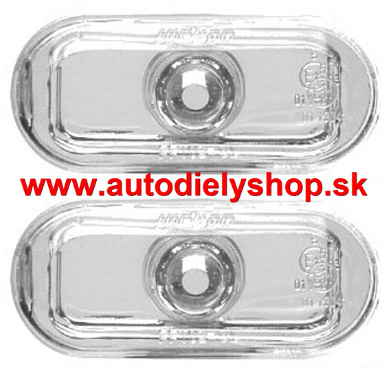 Ford Focus C-MAX 10/03- bočné smerovky číre Sada L+P