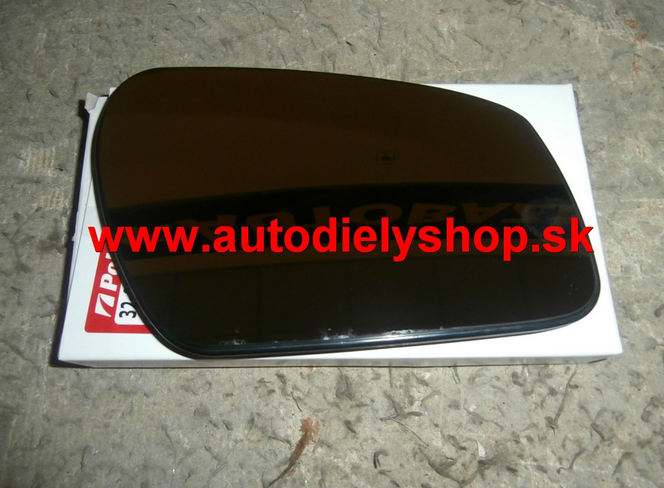 Ford Focus C-MAX 10/03- sklo zrkadla Pravé,vyhrievané
