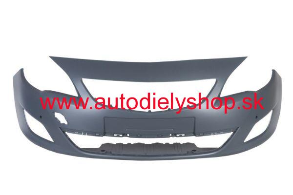 Opel ASTRA J 12/09- Predný nárazník s podkladom /s otvormi na parkovacie senzory