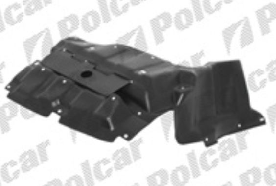 Toyota PRIUS 8/03-1/2009 kryt pod motor pravý 
