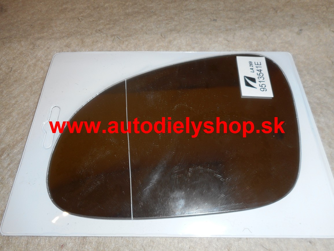 VW GOLF V Plus 01/05- sklo zrkadla Ľavé