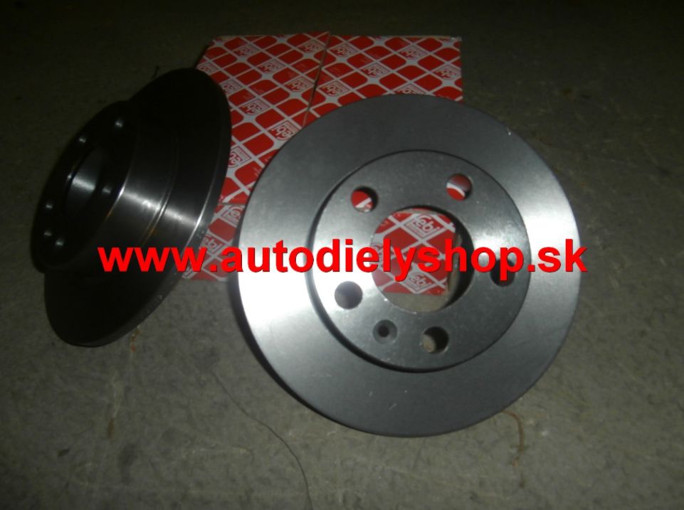 Seat IBIZA, CORDOBA 5/06-4/08 Zadné kotúče L+P sada /FEBI/