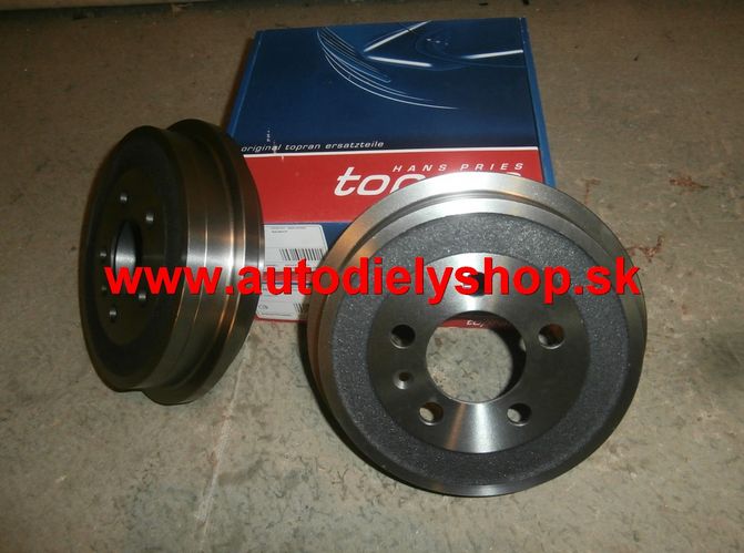 Seat IBIZA, CORDOBA 5/06-4/08  Zadné bubny L+P sada