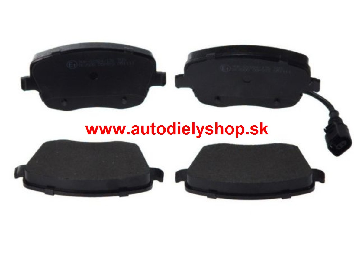 Seat IBIZA, CORDOBA 5/06-4/08 Predné platničky sada /SAMKO/