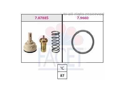 Seat IBIZA, CORDOBA 5/06-4/08 termostat chladenia /FACET/- 1.6 16V