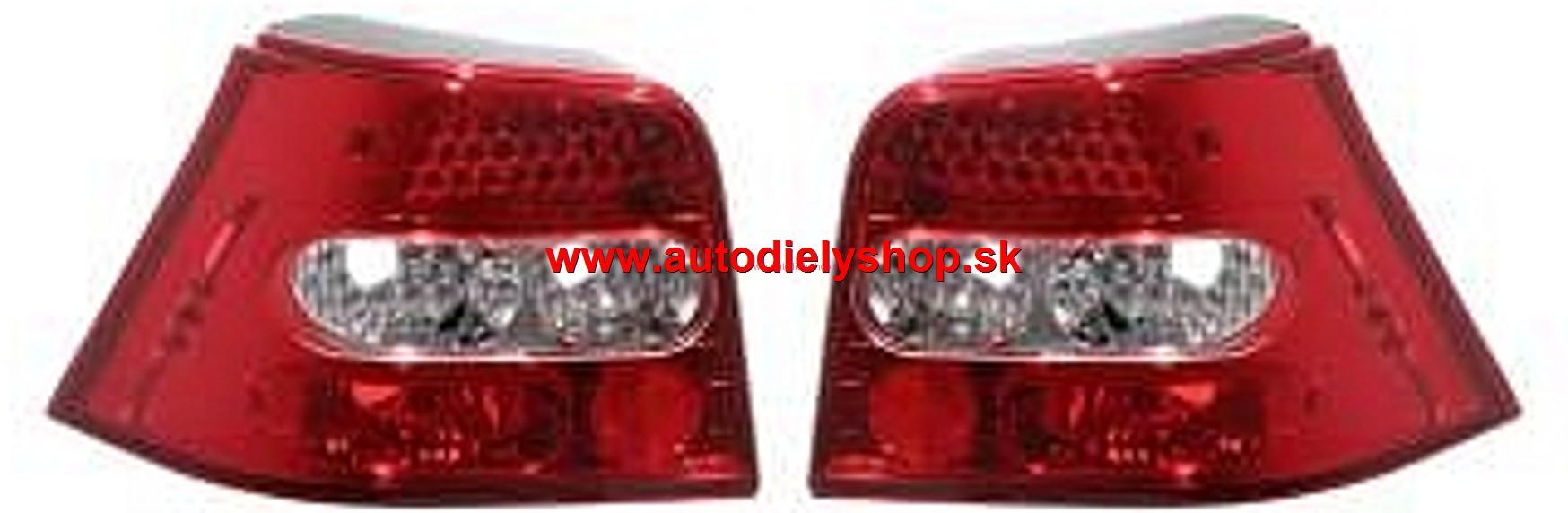 VW Golf IV 97-03 zadné svetlá Tuning,LED 