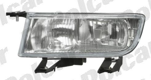 SAAB 9-3 02/98-08/03 predná hmlovka H1 ľavá  /TYC/
