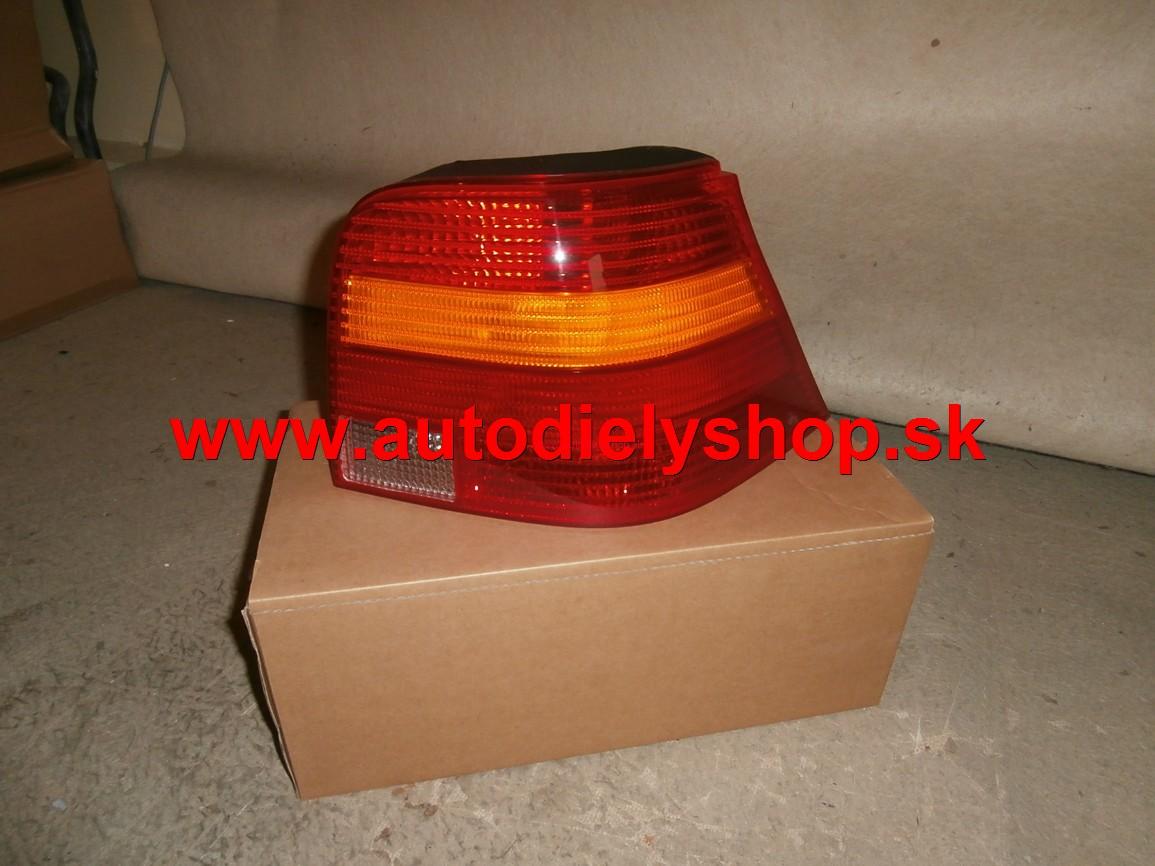 VW Golf IV 97-03 zadné svetlo Pravé,žlté 