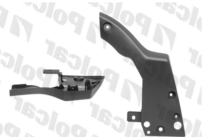 Toyota PRIUS 1/09-2012 spojler zadného nárazníka pravý 