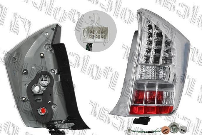 Toyota PRIUS 1/09-2012 zadné svetlo LED pravé do roku -12.11 /TYC/