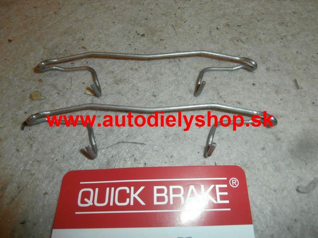 Seat ALHAMBRA 5/96-7/00 sada príslušenstva obloženia kotúčovej brzdy predná