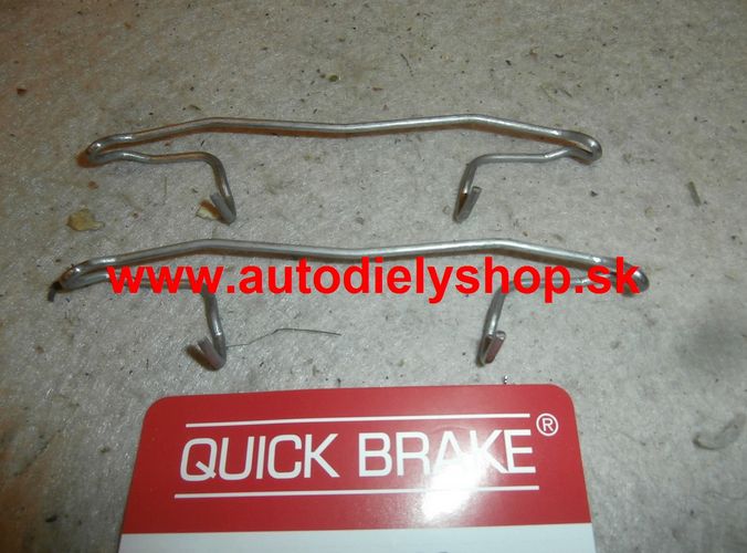 Seat ALHAMBRA 8/00- sada príslušenstva obloženia kotúčovej brzdy