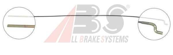 Seat ALHAMBRA 8/00- stredné brzdové lanko /A.B.S./