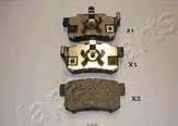 Honda ACCORD 06/2008- zadné brzdové dosky Sada L+P /JAPANPARTS/