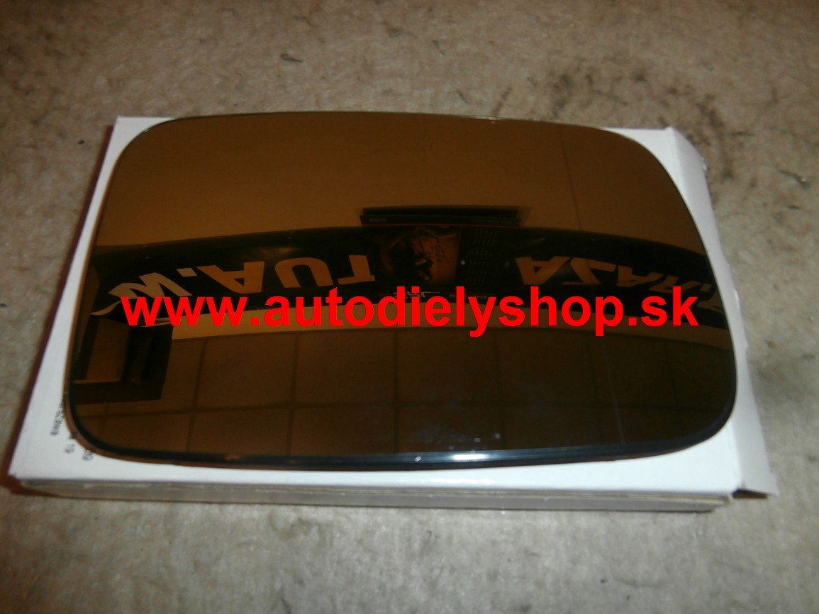 BMW 3 E46 98-8/01 sklo zrkadla ľavé vyhrievané coupe/cabrio
