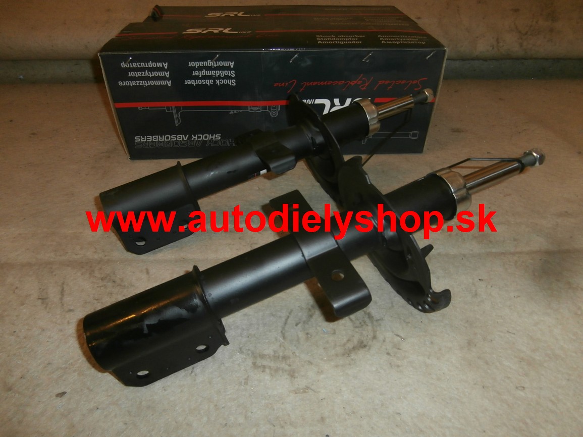 Renault CLIO III 6/2009-2012 predné tlmiče sada L+P /SRL/