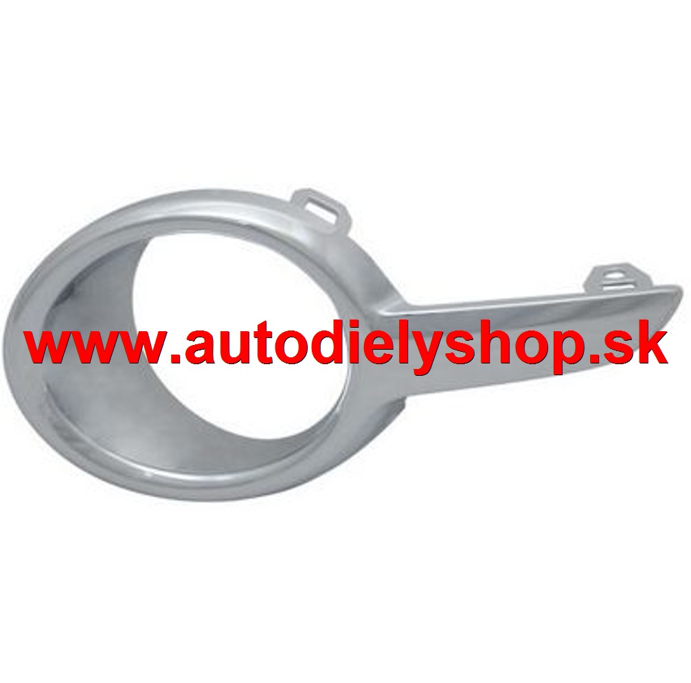 Peugeot 208 04/12- rámik prednej hmlovky ľavý /chrómový/