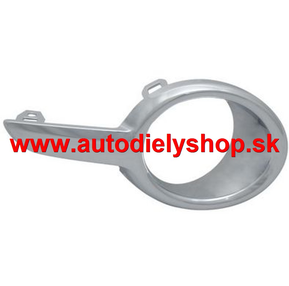 Peugeot 208 04/12- rámik prednej hmlovky pravý /chrómový/