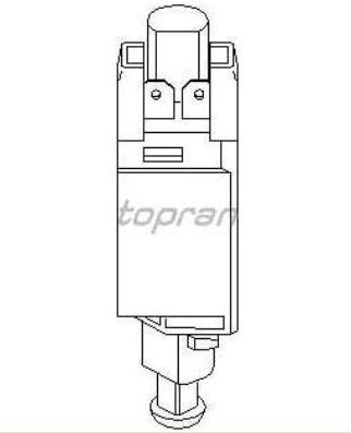 Seat AROSA 4/97-12/00 spínač brzdových svetiel