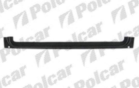Opel MOVANO 07/07-01/10 lem posúvacích dverí dolný pravý /korýtko/
