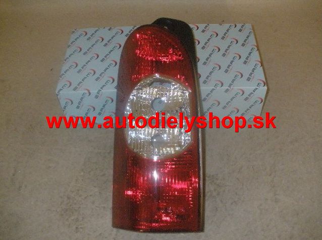 Opel MOVANO 07/07-01/10 zadné svetlo ľavé /PRE FURGON/