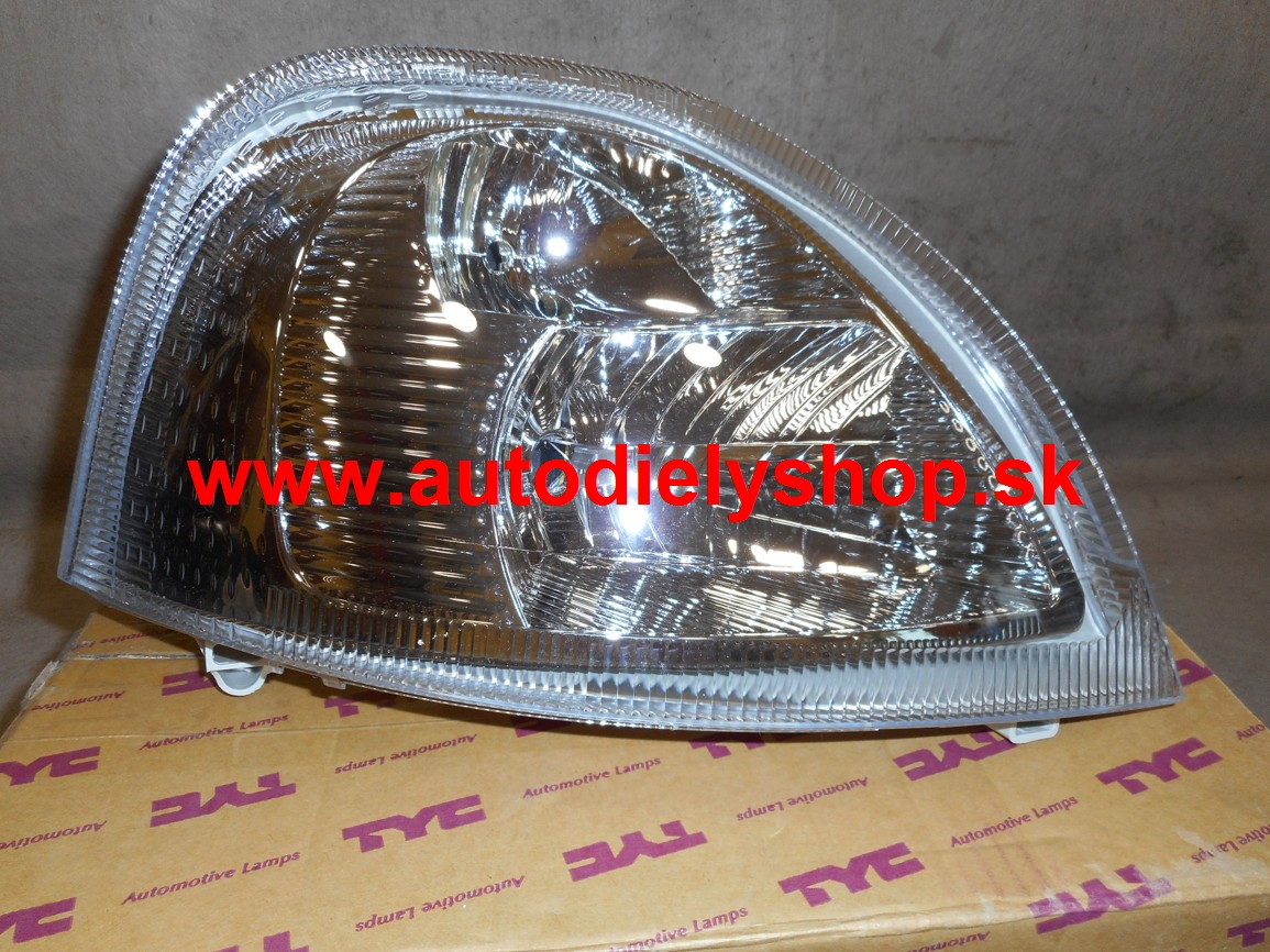 Opel MOVANO 07/07-01/10 svetlo H1+H7 pravé 