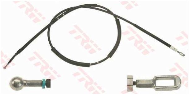 Seat EXEO 12/08- lanká ručnej brzdy zadné L+P