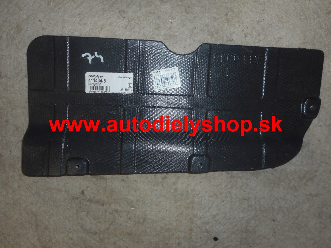 Hyundai I30 10/07- kryt pod motor Benzín / Lavý