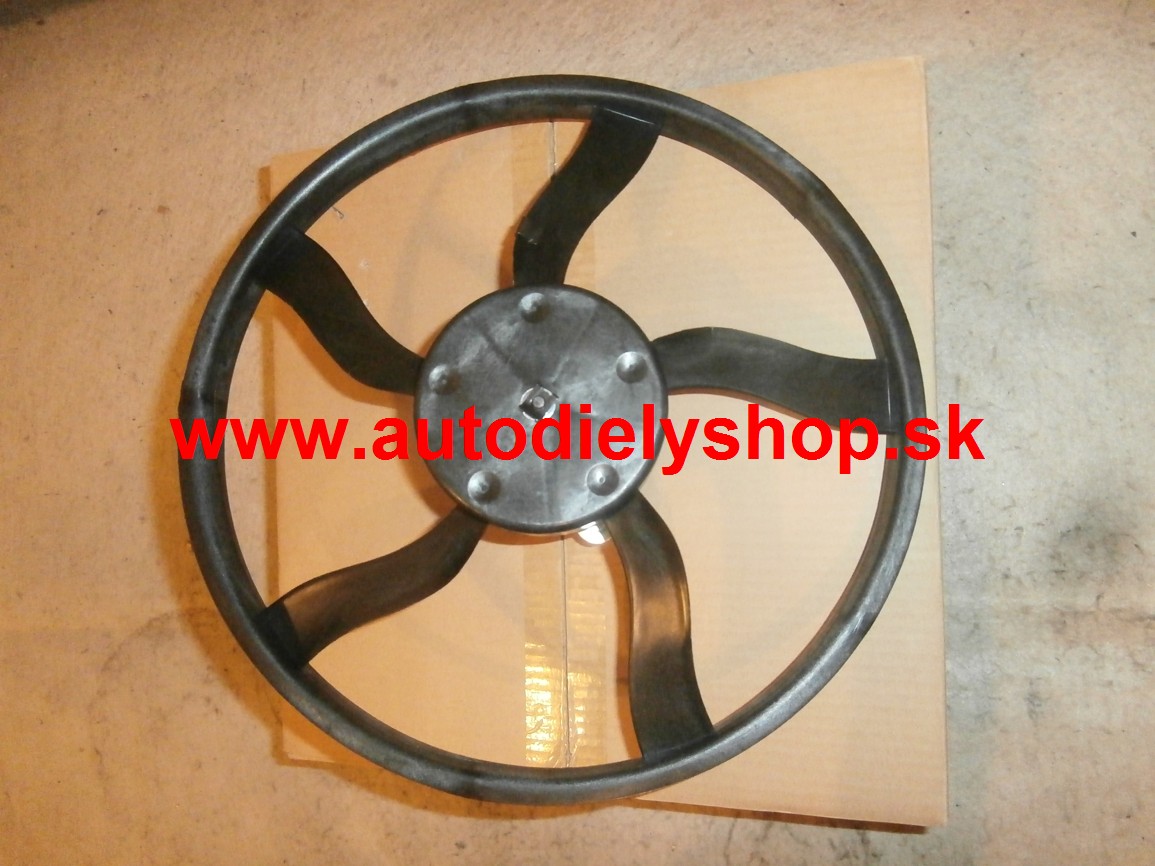 Peugeot 206 98-03 ventilátor chladiča 340mm 