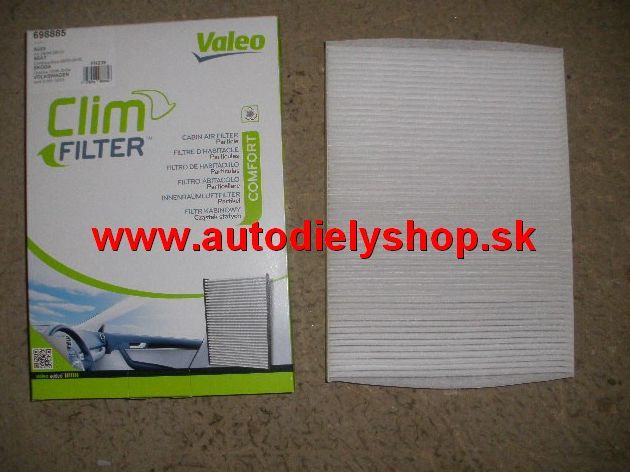 Seat AROSA 4/97-12/00 kabínový filter /VALEO/