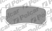 Kia SPORTAGE 9/2004-9/2008 zadné platničky Sada / SRL /
