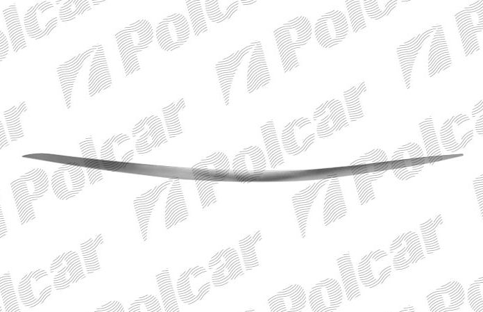 Mercedes W211 "E" 7/2006-3/2009 lišta pred.nárazníka ľavá chrómová 