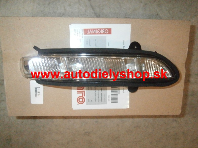 Mercedes W211 "E" 7/2006-3/2009 smerovka v zrkadle pravá LED
