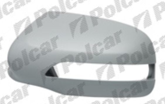 Mercedes W211 "E" 7/2006-3/2009 kryt zrkadla na lakovanie s otvorom ľavý
