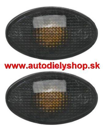  Ford Transit 10/94-2/00 bočné smerovky čierne Sada ľavá + pravá