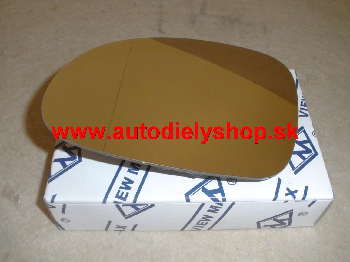 VW Golf V 8/03- sklo zrkadla ľavé,vyhrievané 
