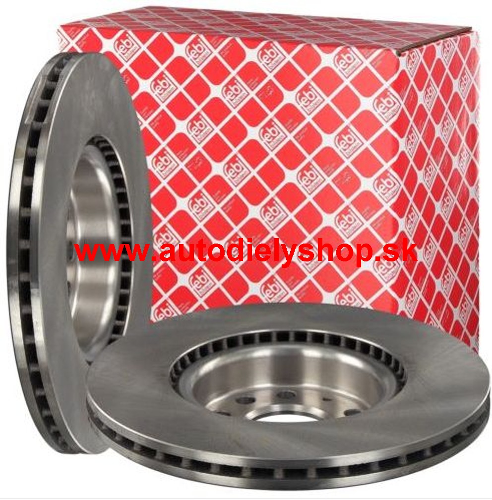 Mazda 3 10/03-6/09 predné kotúče Sada L+P vetrané 278mm